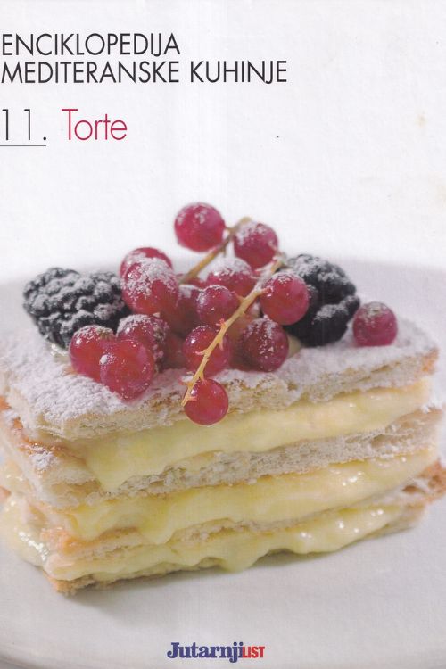 Enciklopedija mediteranske kuhinje: 11. Torte, naslovnica knjige