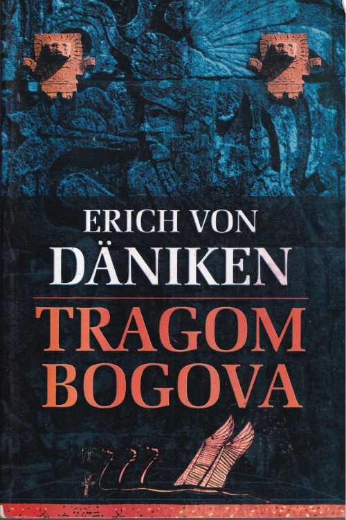 Tragom Bogova - Erich von Daniken, naslovnica knjige
