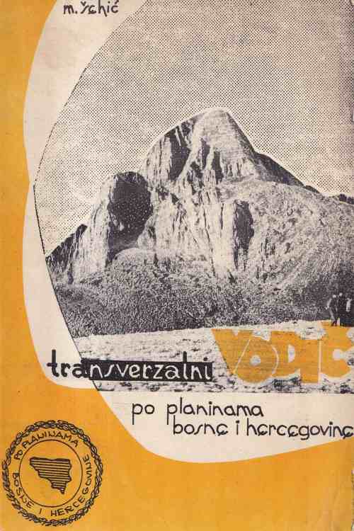Transverzalni vodič po planinama Bosne i Hercegovine, naslovnica knjige