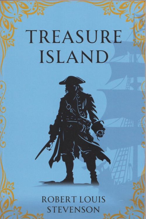 Treasure Island - Robert Louis Stevenson, naslovnica knjige