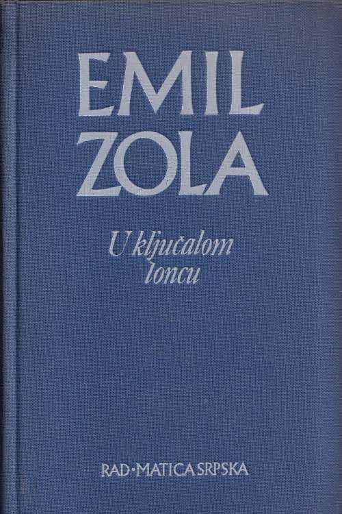 U ključalom loncu - Emile Zola, naslovnica knjige