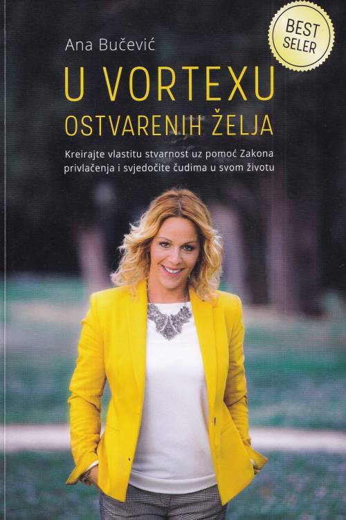 U vortexu ostvarenih želja - Ana Bučević, naslovnica knjige