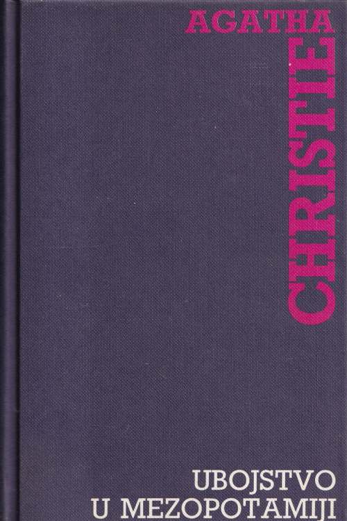 Ubojstvo u Mezopotamiji - Agatha Christie, naslovnica knjige