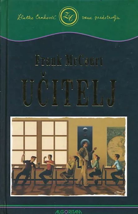 Učitelj, autor Frank McCourt, učenici sjede u klupi, učitelj stoji.