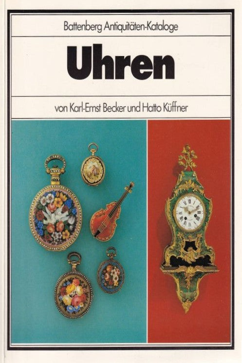 Uhren  - Von Karl Ernst Becker und Hatto Kuffner, naslovnica knjige