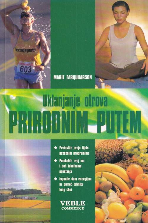 Uklanjanje otrova prirodnim putem - Marie Farquharson, naslovnica knjige