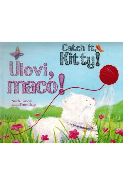Ulovi, maco!/Catch it, kitty!, naslovnica knjige