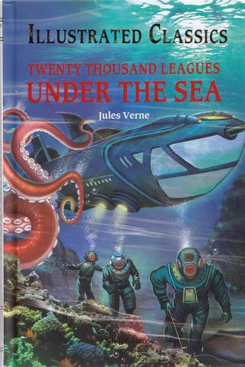 Twenty Thousand Leagues Under the Sea - Jules Verne, naslovnica knjige