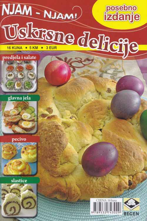 Njam - njam! Uskrsne delicije, naslovnica knjige