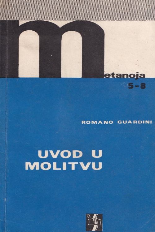 Uvod u molitvu - Romano Guardini, naslovnica knjige