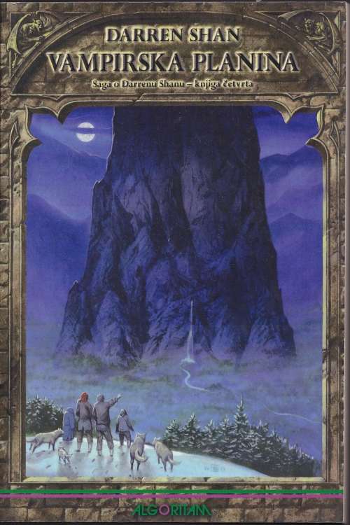 Vampirska planina - Darren Shan, naslovnica knjige