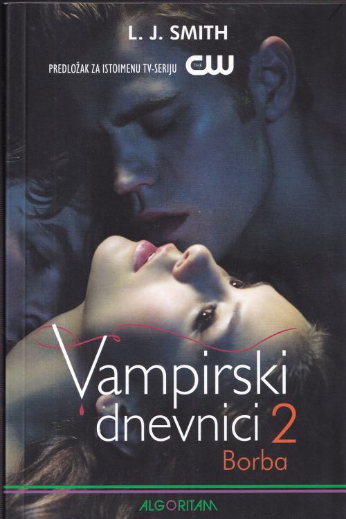 Vampirski dnevnici 2: Borba - L.J. Smith, naslovnica knjige