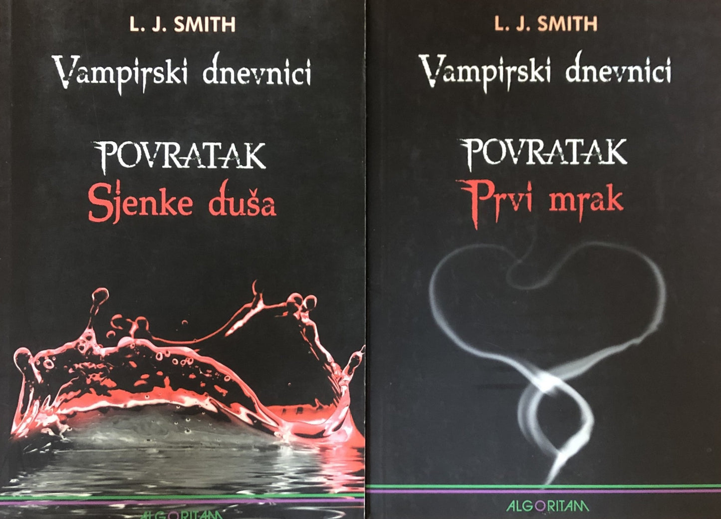 Vampirski dnevnici 1 - 6 - L.J. Smith, naslovnica knjige