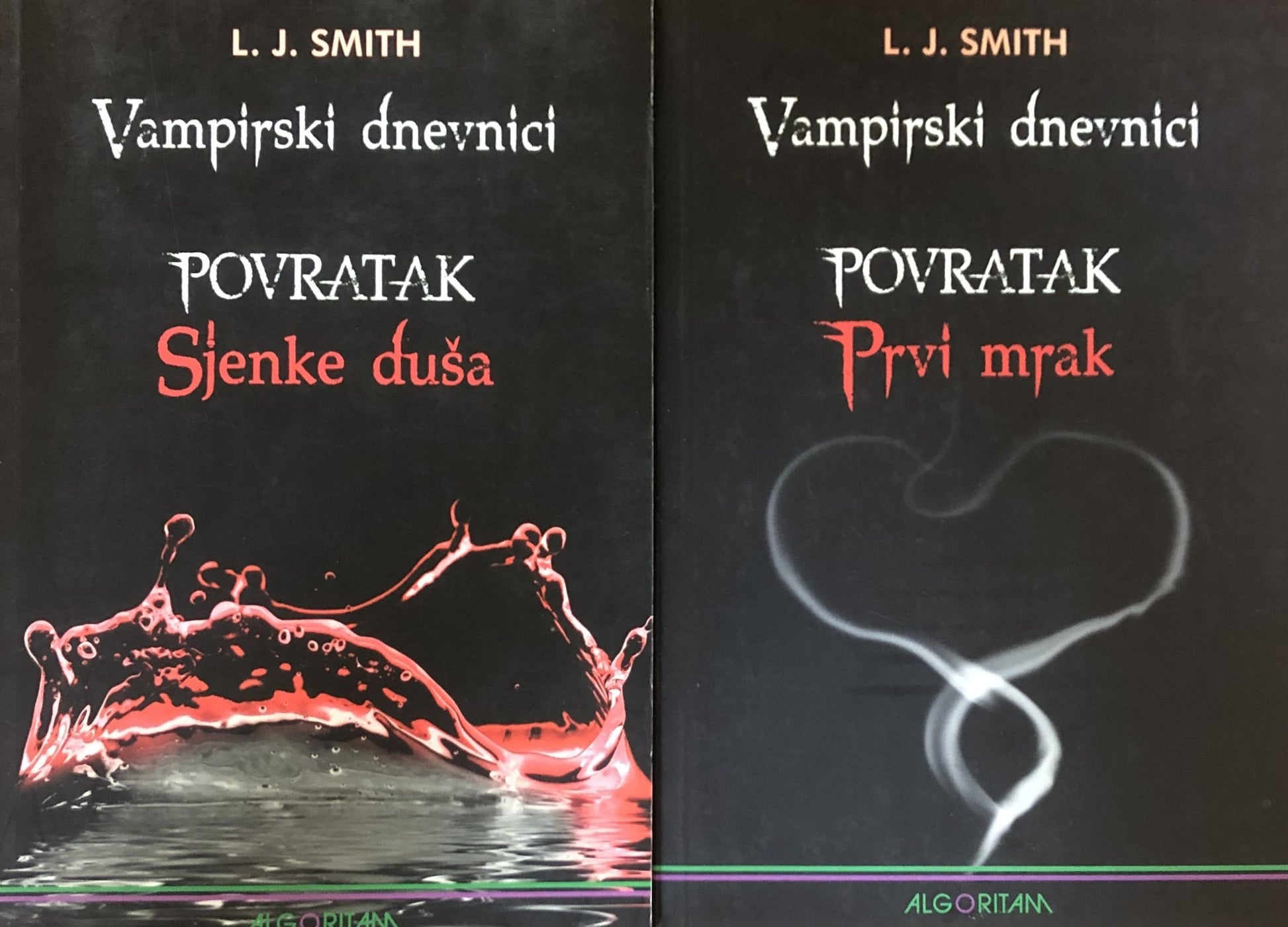Vampirski dnevnici 1 - 6 - L.J. Smith, naslovnica knjige