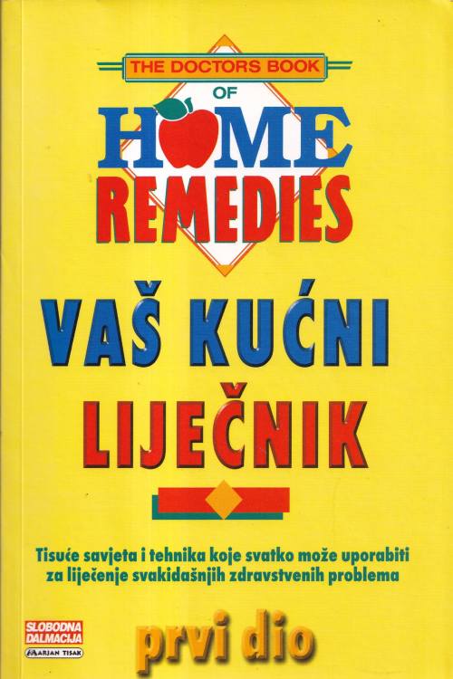 Vaš kućni liječnik 1. dio, naslovnica knjige