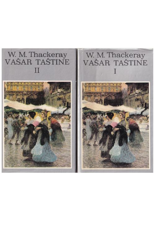 Vašar taštine 1-2 - W.M. Thackeray, naslovnica knjige