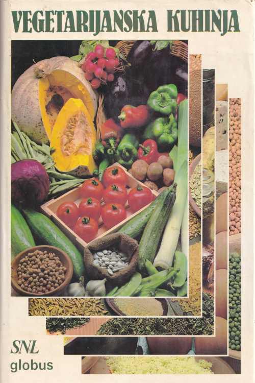 Vegetarijanska kuhinja - Marija Zaninović, naslovnica knjige