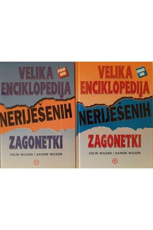 Velika enciklopedija neriješenih zagonetki 1 - 2 - Colin Wilson | Damon Wilson, naslovnica knjige