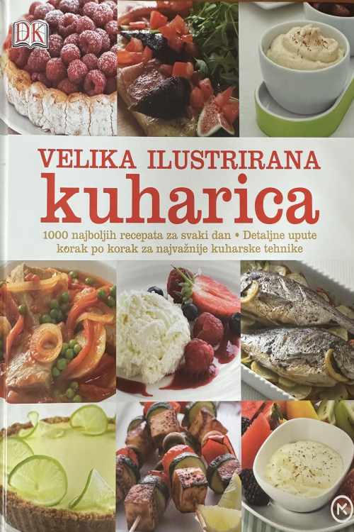 Velika ilustrirana kuharica - Zoran Maljković, naslovnica knjige