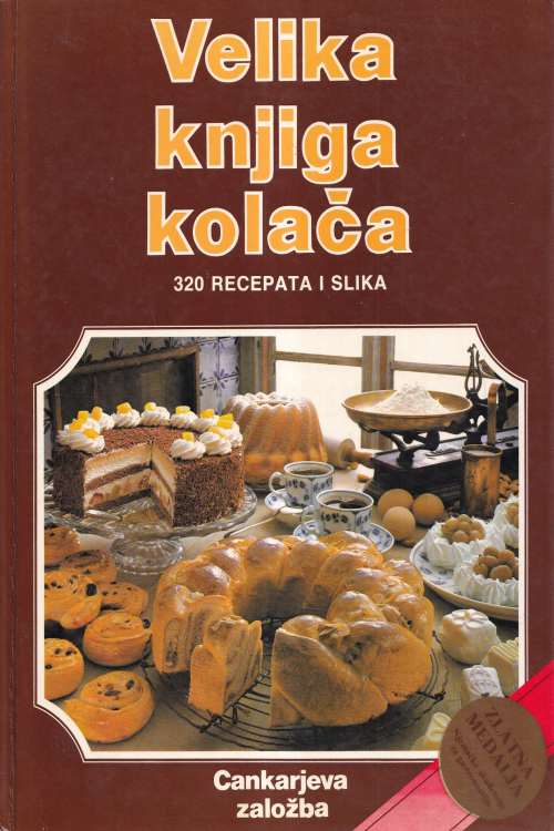 Velika knjiga kolača, naslovnica knjige