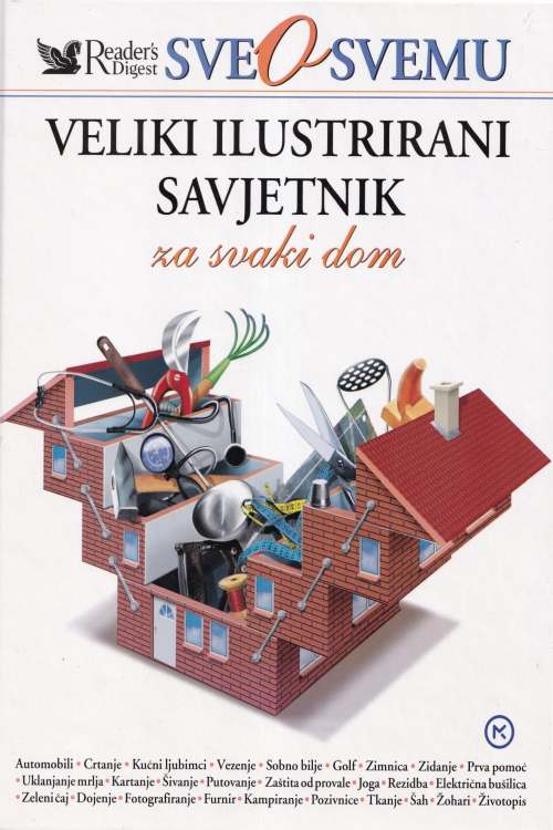 Veliki islustrirani savjetnik za svaki dom, naslovnica knjige