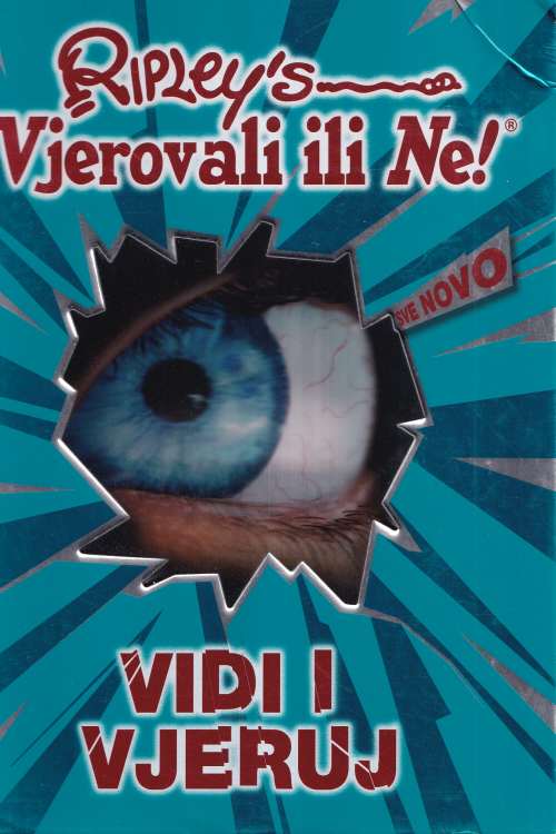 Vjerovali ili ne! Vidi i vjeruj, naslovnica knjige