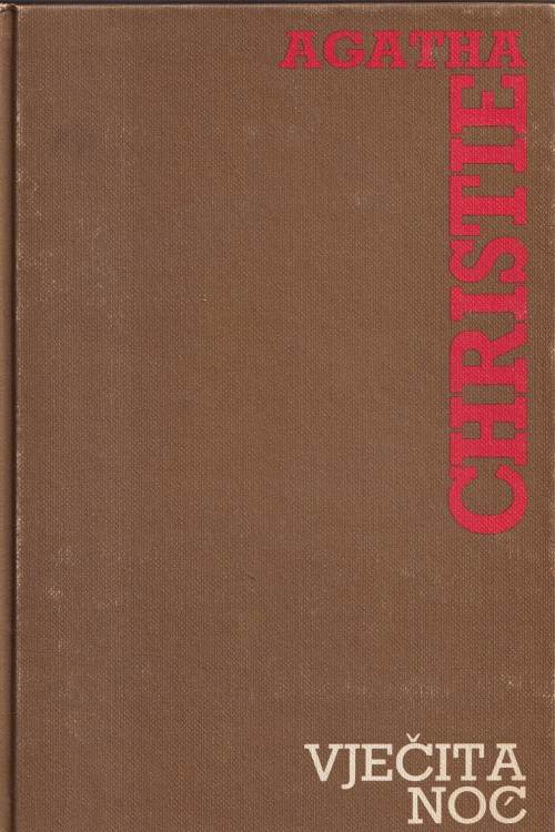 Vječita noć - Agatha Christie, naslovnica knjige