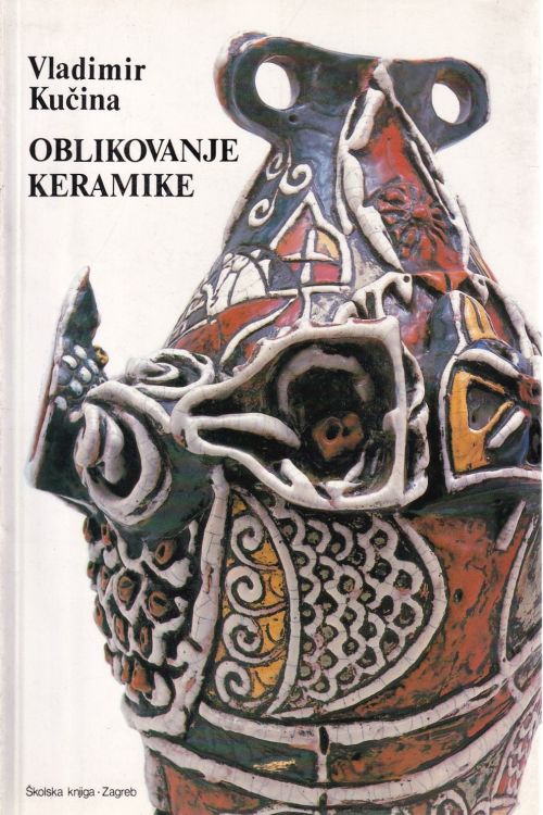 Oblikovanje keramike - Vladimir Kučina, naslovnica knjige