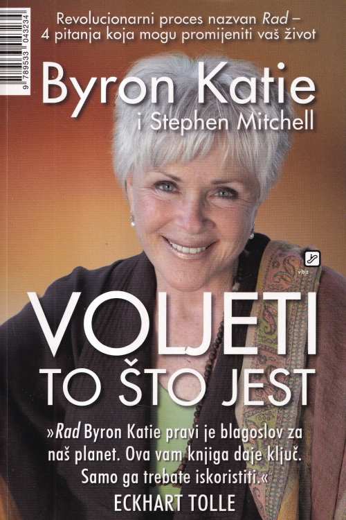 Voljeti to što jest - Byron Katie | Stephen Mitchell, naslovnica knjige