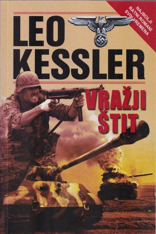 Vražji štit - Leo Kessler, naslovnica knjige