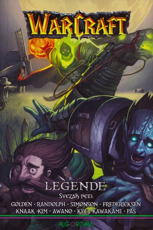 Warcraft Legende svezak 5, naslovnica knjige
