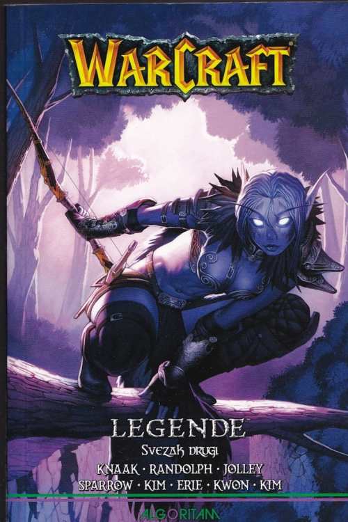 Warcraft Legende svezak 2, naslovnica knjige