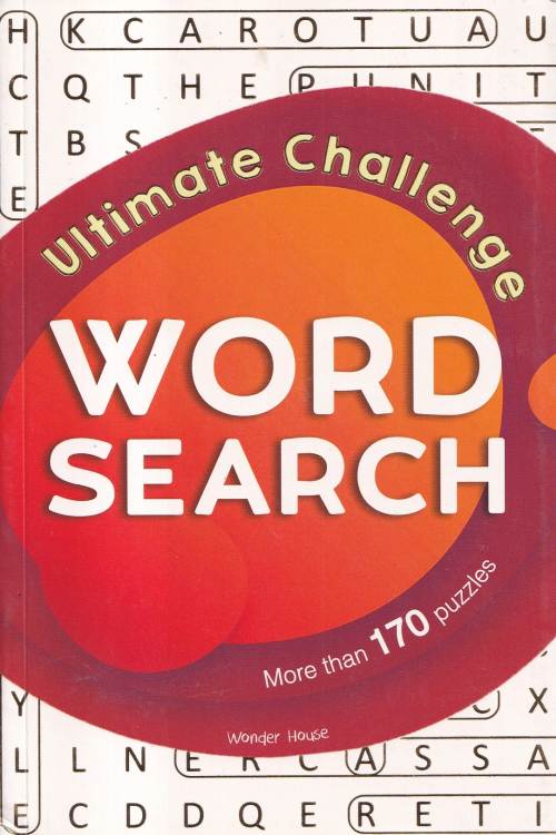 Ultimate Challenge: Word Search, naslovnica knjige