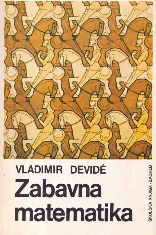 Zabavna matematika - Vladimir Devide, naslovnica knjige