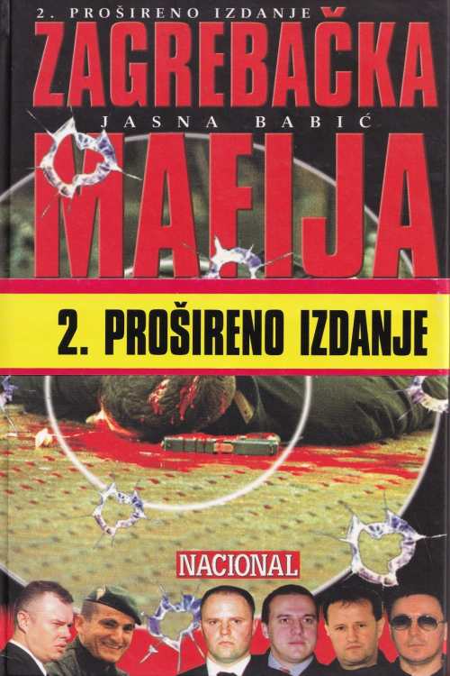 Zagrebačka mafija - Jasna Babić, naslovnica knjige