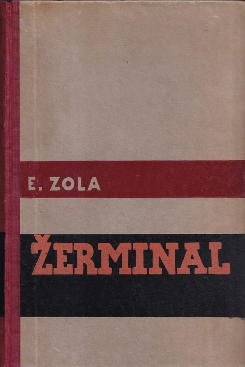 Žerminal - Emile Zola, naslovnica knjige