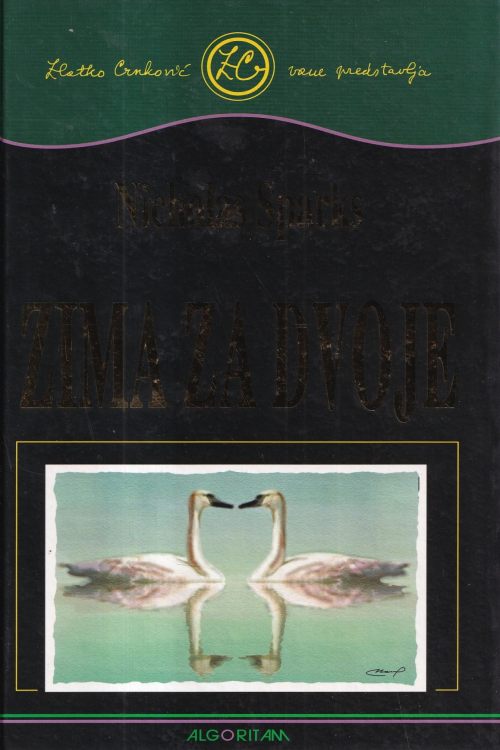 Zima za dvoje - Nicholas Sparks, naslovnica knjige