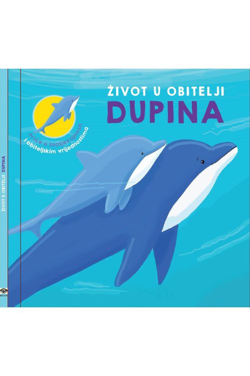 Život u obitelji dupina, naslovnica knjige
