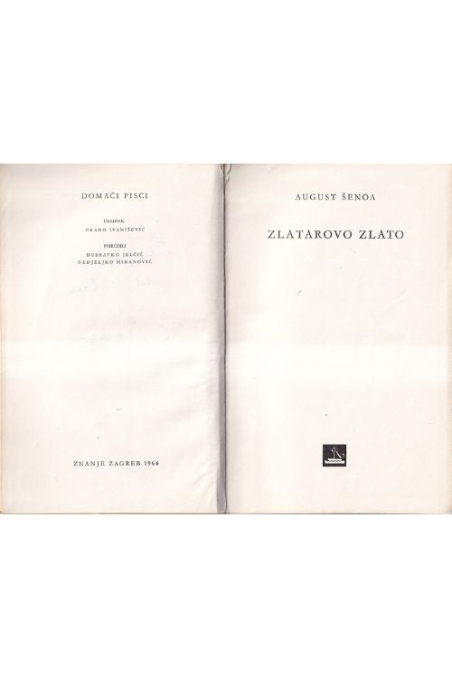 Zlatarovo zlato - August Šenoa