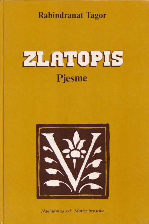 Zlatopis - Rabindranat Tagore, naslovnica knjige