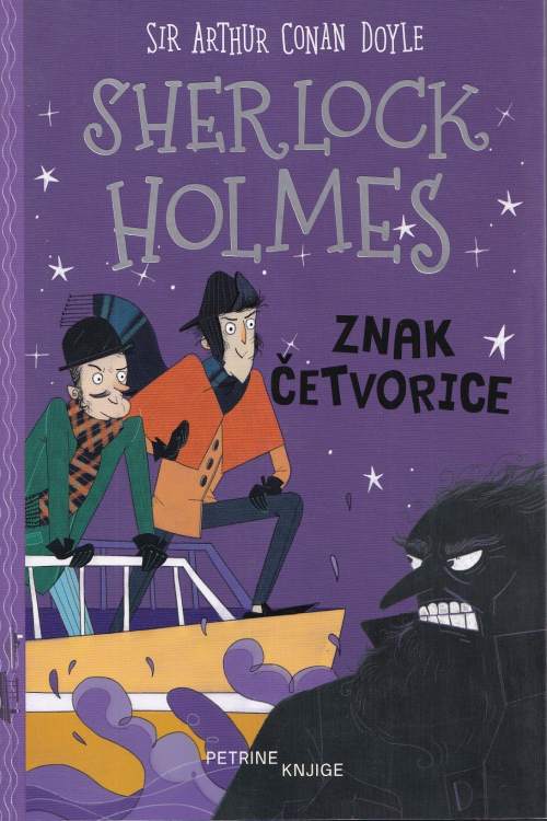 Sherlock Holmes: Znak četvorice - Arthur Conan Doyle, naslovnica knjige