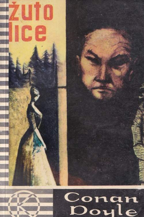 Žuto lice - Conan Doyle, naslovnica knjige